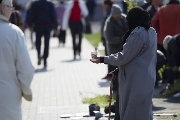 Беларусь Гомель Апреля 2019 Года Вербное Воскресенье Церковный Праздник — стоковое фото