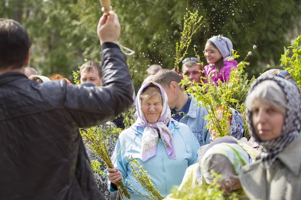 Belarus Gomel April 2019 Minggu Palem Adalah Hari Libur Gereja — Stok Foto