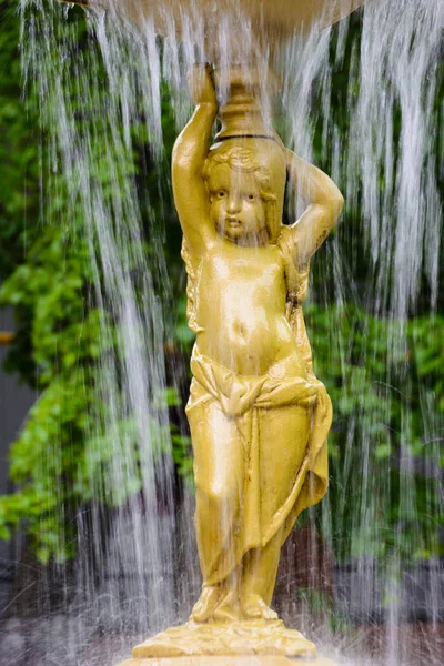Old Fountain Sverdlov Park Russia Ulyanovsk May 2018 — Stock Photo, Image