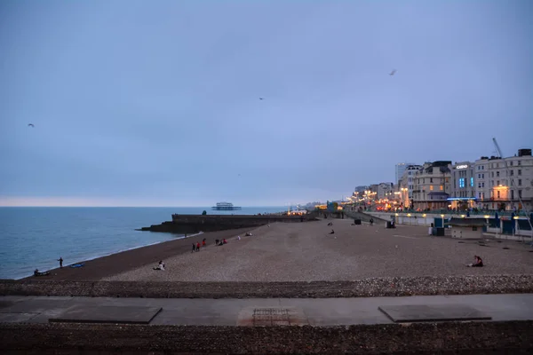 Brighton Beach Brighton Hove East Sussex England Juli 2014 Brighton — Stockfoto