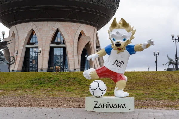 2018 Fifa Dünya Kupası resmi maskotu ve Fifa Conf.