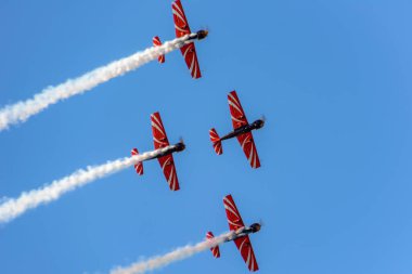 Kazan, Rusya Federasyonu - 25 Temmuz 2020: Havacılık tatili 