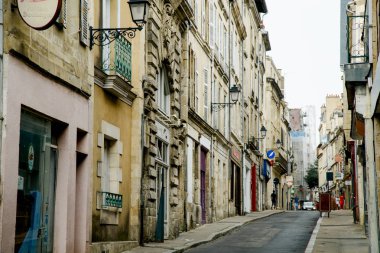 ısmarlayarak Fransız tarihi kent sokak, Poitiers