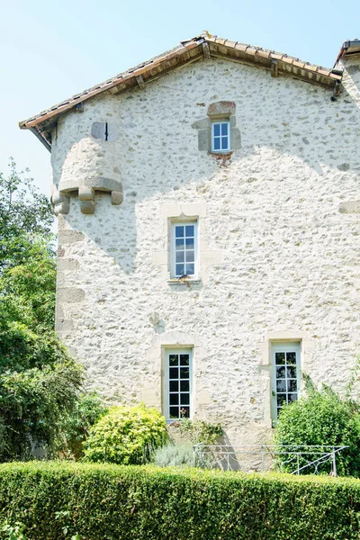 Poitiers Francia Agosto 2018 Castello Tradizionale Francese Vista Esterna Con — Foto Stock