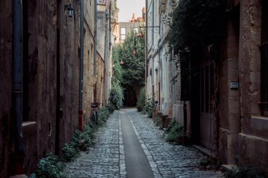 Bordeaux şehrinde Cityscape ile klasik Fransız mimarisi