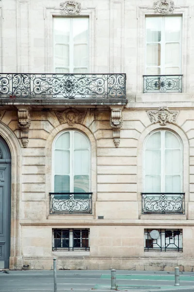 Extérieur Vieux Bâtiment Classique Français — Photo
