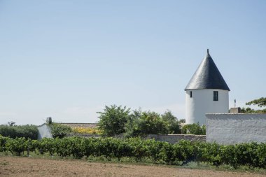 Şehir peyzaj Fransız turistik spot Ars-tr-Re 