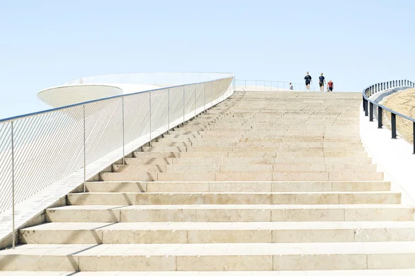 Moderna Arquitectura Creativa Del Museo Arte Tecnología Maat Lisboa —  Fotos de Stock
