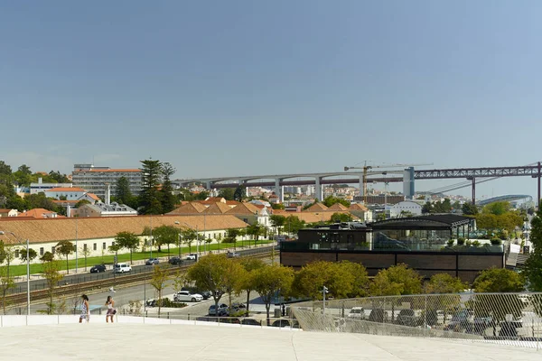Λισαβόνα Πορτογαλία Σεπτεμβρίου 2019 Θέα Από Την Ταράτσα Του Μουσείου — Φωτογραφία Αρχείου