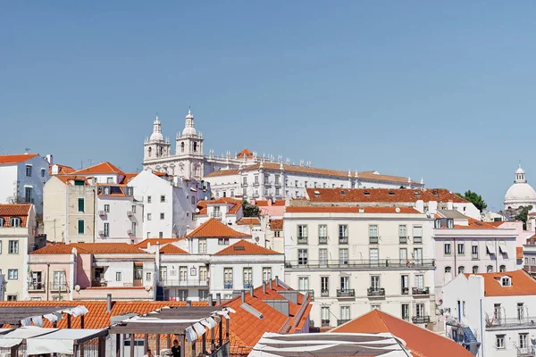 리스본 포르투갈 2019 모습으로 중심을 바라봄 — 스톡 사진