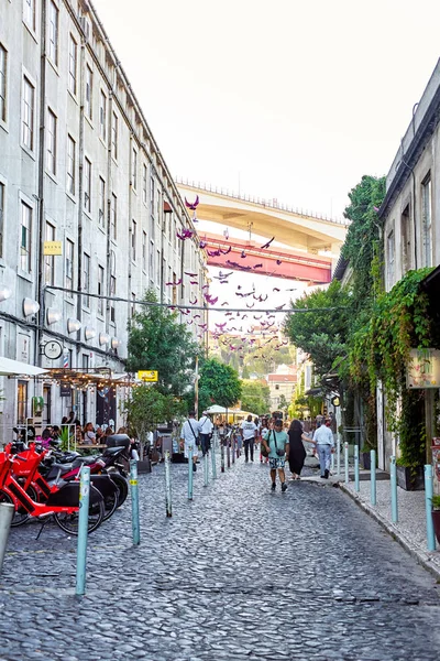 Lisboa Portugal Agosto 2019 Famoso Centro Loft Cultural Creativo Con — Foto de Stock