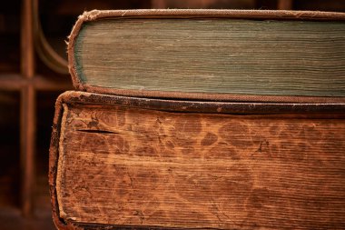 Eski kitaplar vintage detay