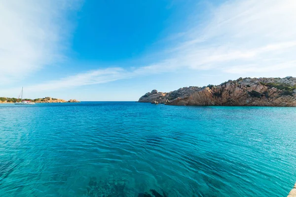 Mar Azul Playa Spalmatore Maddalena Cerdeña Italia — Foto de Stock