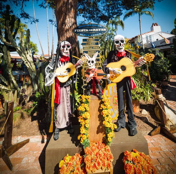 San Diego Noviembre 2016 Fiesta Reyes Decoración Casco Antiguo —  Fotos de Stock