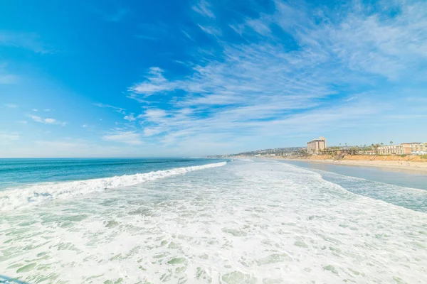 Fale Pacific Beach San Diego Southern California Stany Zjednoczone Ameryki — Zdjęcie stockowe
