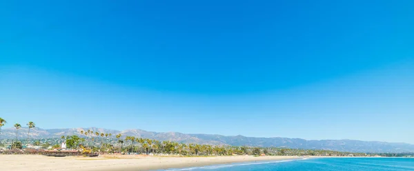 Klarer Himmel Über Der Küste Von Santa Barbara Südkalifornien Usa — Stockfoto