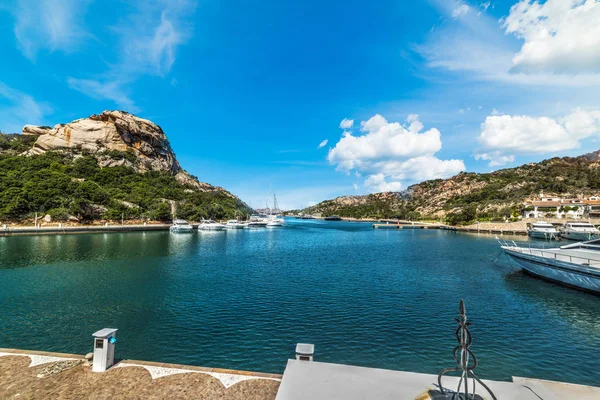 Porto Poltu Quatu Una Giornata Nuvolosa Sardegna Italia — Foto Stock