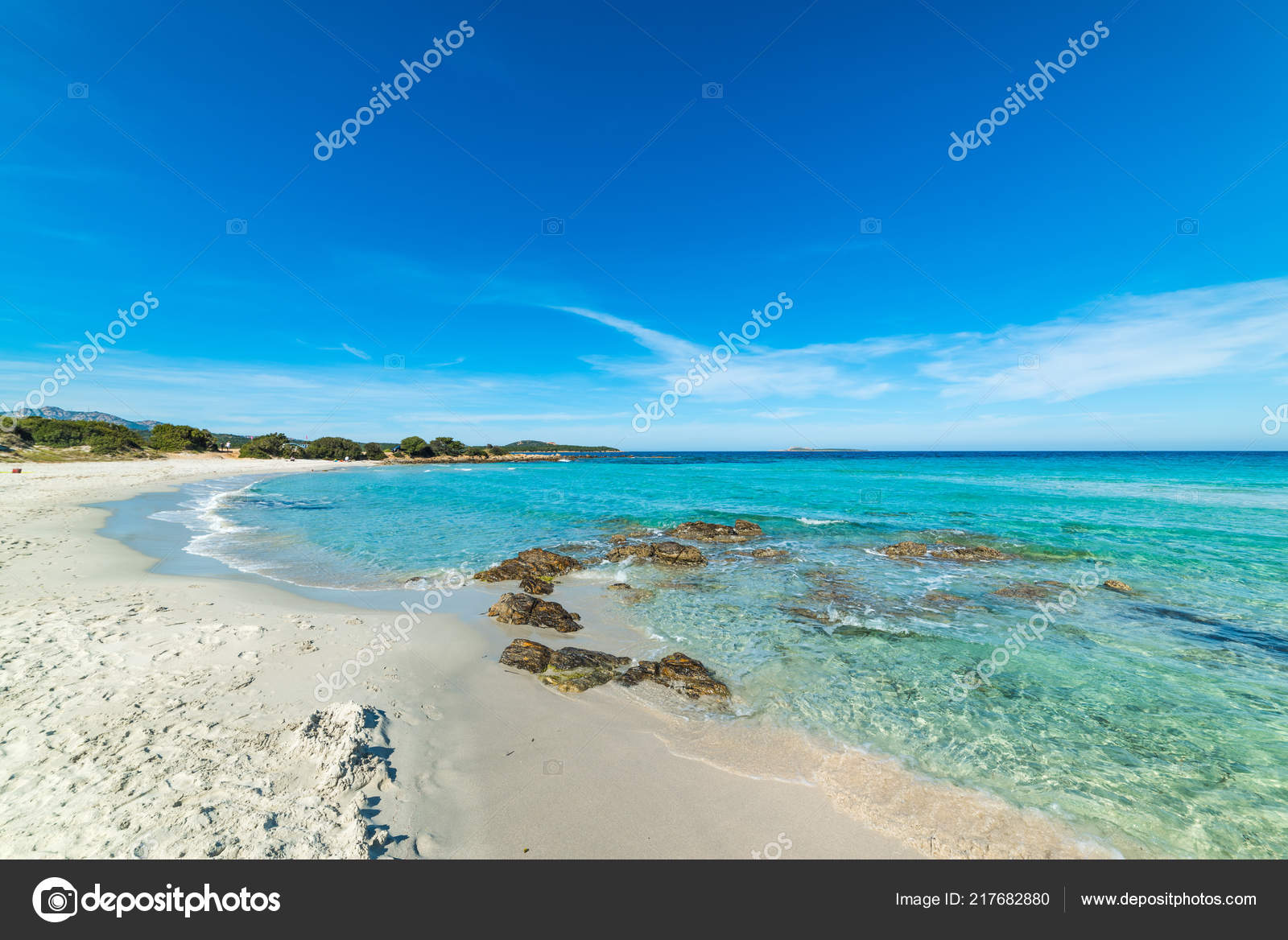 Acqua Del Turchese Spiaggia Rena Bianca Costa Smeralda