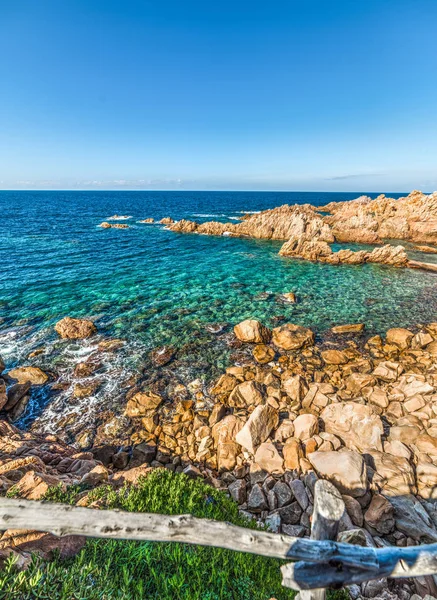 Felsige Küste Costa Paradiso Sardinien Italien — Stockfoto