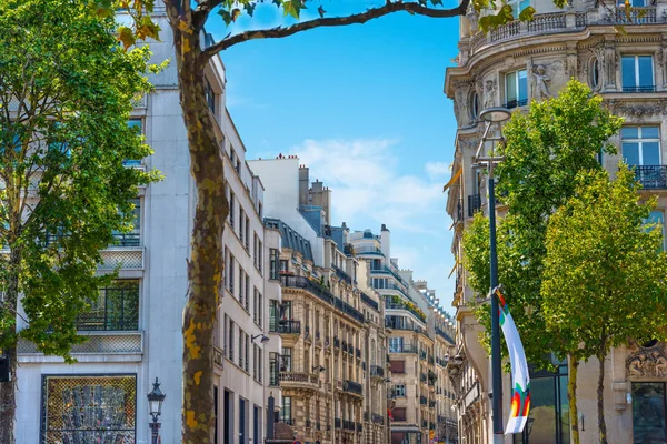 Elegantní Budovy Paříži Francie — Stock fotografie
