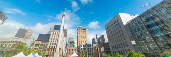 Union Square Downtown San Francisco Een Zonnige Dag Centraal Californië — Stockfoto