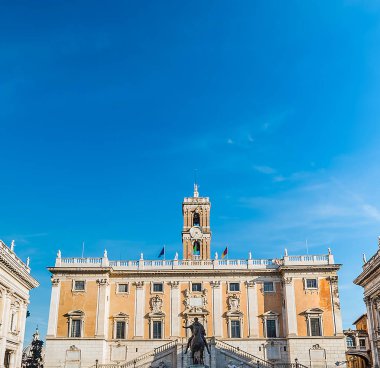 Palazzo Senatorio Campidoglio Meydanı Roma, İtalya