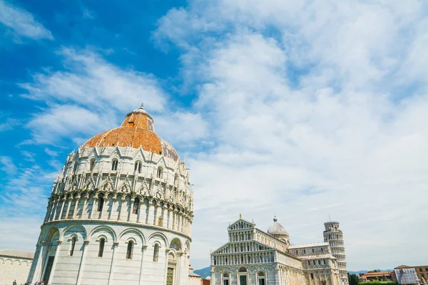 World Famous Piazza Dei Miracoli Pisa Tuscany Italy — Stock Photo, Image