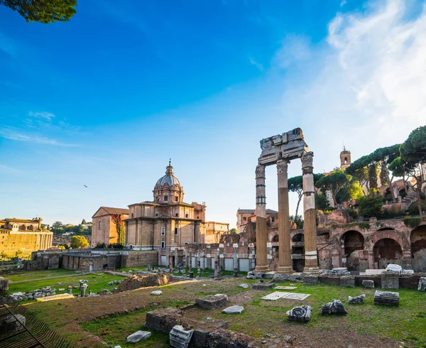 Fóruns Imperiais Mundialmente Famosos Roma Itália — Fotografia de Stock