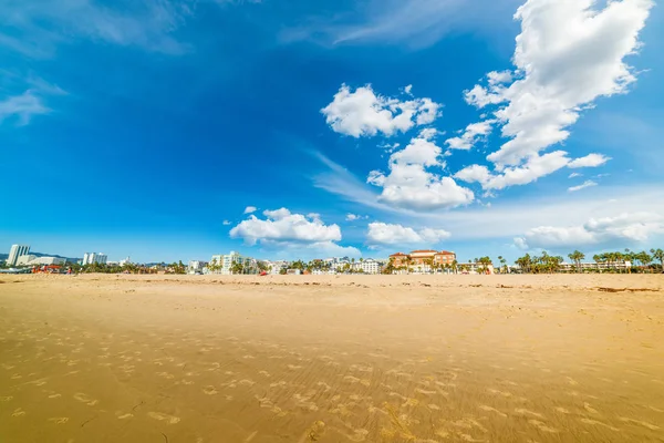 Nubes Sobre Mundialmente Famosa Playa Venecia Los Ángeles Sur California —  Fotos de Stock