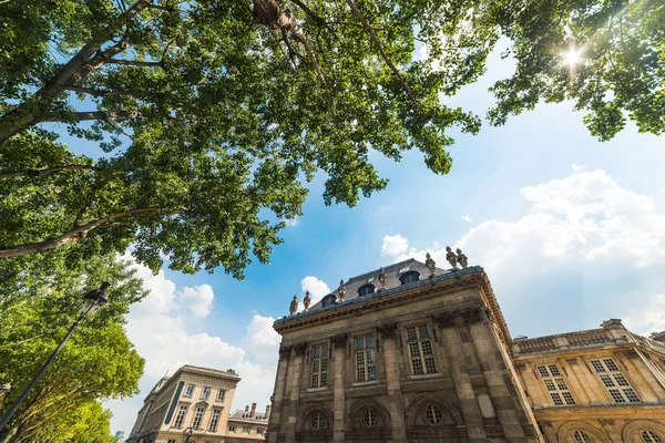 Institut France Bajo Sol Brillante París Francia —  Fotos de Stock