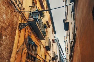 Eski şehrin Sorrento dar sokak