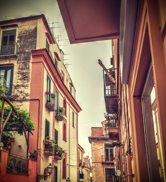 Céu nublado sobre mundialmente famoso Sorrento — Fotografia de Stock