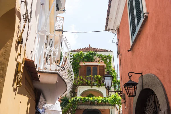 Malerische Ecke im weltberühmten Positano — Stockfoto