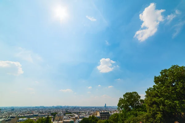 Panoramę Paryża z kwadratowych Louis Michel — Zdjęcie stockowe