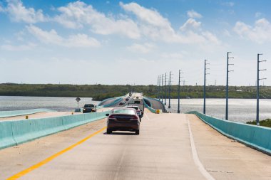 Florida Keys Yurtdışı Karayolu Üzerinde Trafik