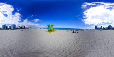 Dünyaca ünlü Miami Beach 360 derece panorama