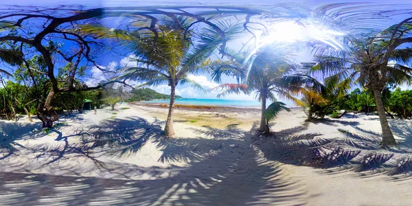 360 degrees view of Pointe de la Saline beach