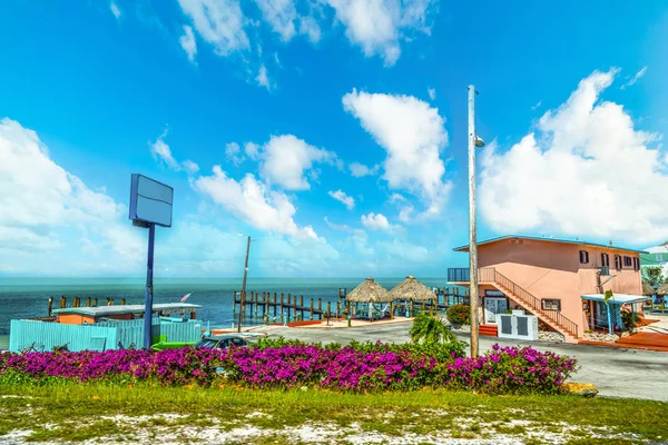 Motel à beira-mar em Florida Keys — Fotografia de Stock