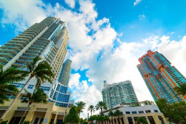 Güzel Miami Beach Gökdelenler