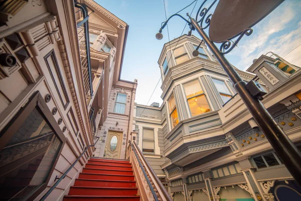 Viktorianisches Haus San Francisco Kalifornien Usa — Stockfoto
