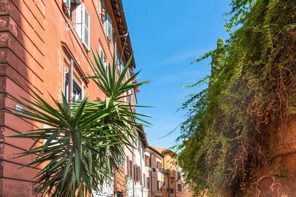 Красочные Фасады Рима Италия — стоковое фото