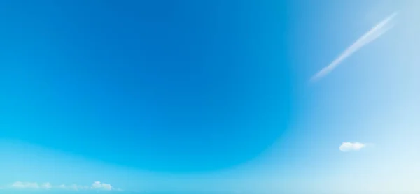 Kleine Wolken Blauwe Lucht Florida Verenigde Staten — Stockfoto