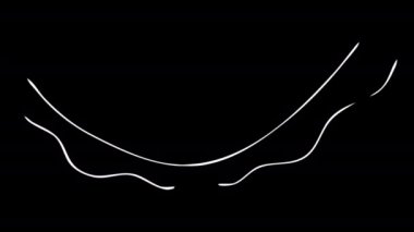 4k sıvı elemanları. Sürükle ve bırak. 4k çözünürlüğe sahip alfa kanalıyla önceden işlenmiş.