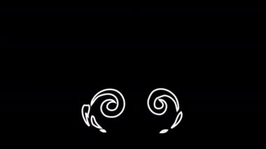 4k Sıvı Elemanlar Doodle. Sürükle ve bırak