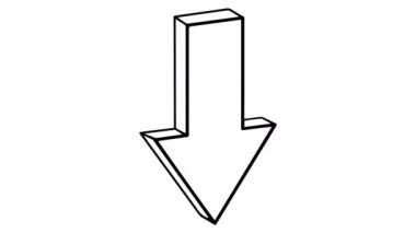 Ok beyaz tahta animasyon 4k görüntü