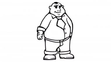 Boss Standart beyaz tahta animasyon 4k video