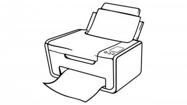 Yazıcı beyaz tahta animasyonu 4k video