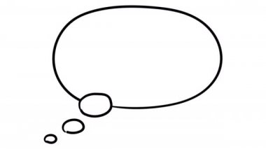 Simge Çağrısı Düşüncesi Oval Tahta Canlandırma 4K görüntüleri