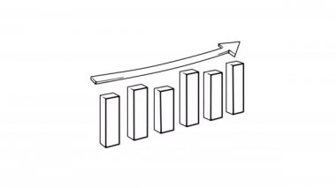 Alfa kanallı 4k görüntü grafiksel beyaz tahta animasyonu