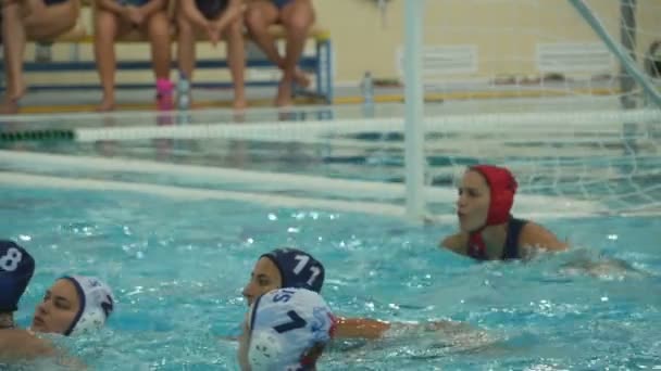 Saint Pétersbourg Russie Mai 2018 Water Polo Ligue Mondiale Équipe — Video